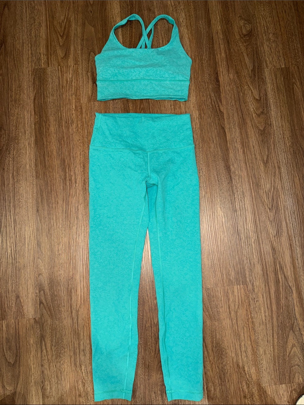 Lululemon Blaze Maldives Green Set